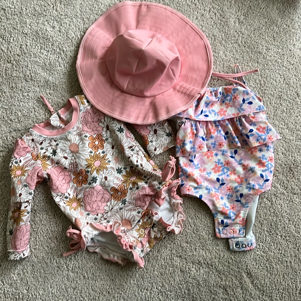 6-12 swim bundle from Caden Lane and Carters